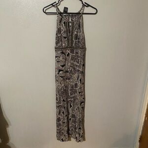 INC International Concepts Black and Tan Dress